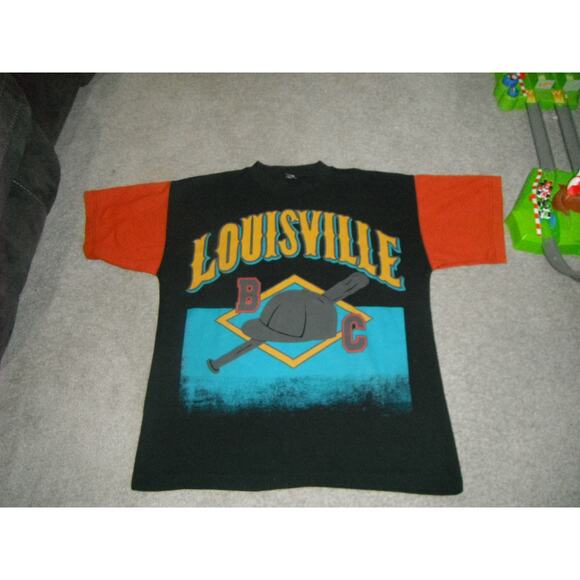 Vintage 90s Underground Railroad Louisville Black Caps Shirt XXL - Picture 1 of 5